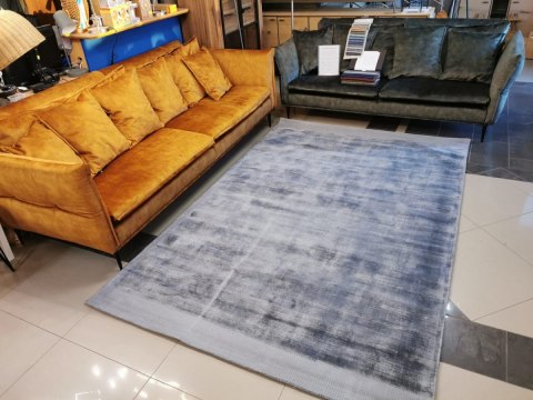 Dywan Coco Maison Broadway 190 x 290 cm z wiskozy niebieski Dywan Coco Maison Broadway 190 x 290 cm z wiskozy niebieski