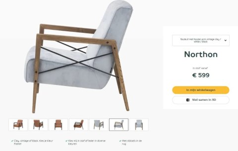 Fotel Northon lub Bueno różne warianty Fotel Northon lub Bueno różne warianty