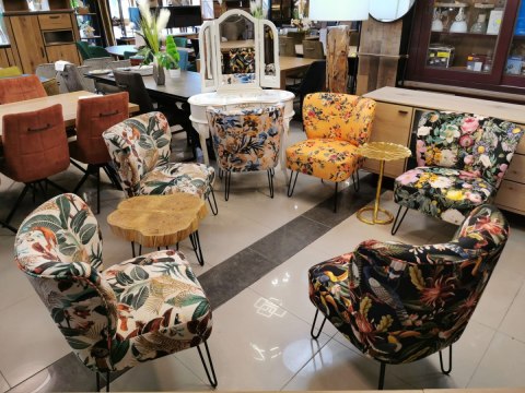 Fotel koktajlowy Coco Maison wybór tacpicerki Fotel koktajlowy Coco Maison wybór tacpicerki