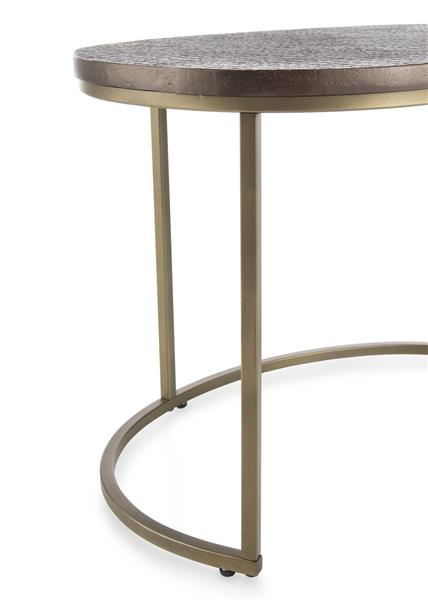 COCO MAISON Bodile zestaw 2 stolików bocznych wys. 46-39 cm COCO MAISON Bodile zestaw 2 stolików bocznych wys. 46-39 cm