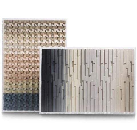 COCO MAISON Obraz 3D Blocks 70x100cm COCO MAISON Obraz 3D Blocks 70x100cm