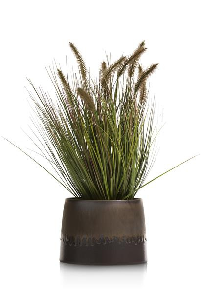 COCOmaison Doniczka ceramiczna Lara wys.17cm COCOmaison Doniczka ceramiczna Lara wys.17cm