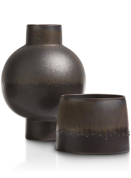 COCOmaison Doniczka ceramiczna Lara wys.17cm COCOmaison Doniczka ceramiczna Lara wys.17cm
