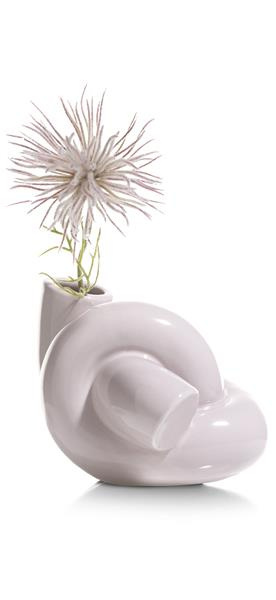 COCOmaison Wazon ceramiczny dip wys. 17 cm COCOmaison Wazon ceramiczny dip wys. 17 cm