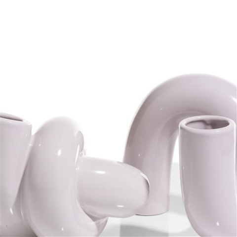 COCOmaison Wazon ceramiczny dip wys. 17 cm COCOmaison Wazon ceramiczny dip wys. 17 cm