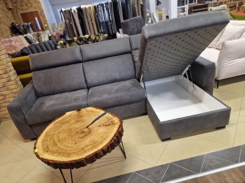 Narożnik Vosges z funkcją spania stelaż 160 cm+ materac, wybór tapicerki Narożnik Vosges z funkcją spania stelaż 160 cm+ materac, wybór tapicerki