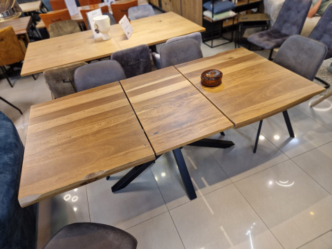 Rozkładany stół Metalox 140 + 50 x 90 cm Noga typu pająk Rozkładany stół Metalox 140 + 50 x 90 cm Noga typu pająk