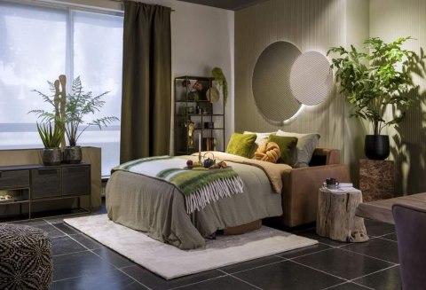 Sofa Veymont z funkcją spania stelaż 160 cm + materac, wybór tapicerki Sofa Veymont z funkcją spania stelaż 160 cm + materac, wybór tapicerki