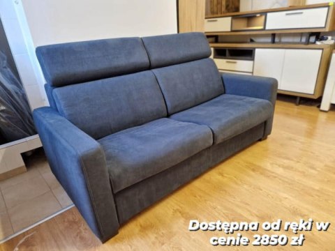 Sofa Veymont z funkcją spania stelaż 160 cm + materac, wybór tapicerki Sofa Veymont z funkcją spania stelaż 160 cm + materac, wybór tapicerki