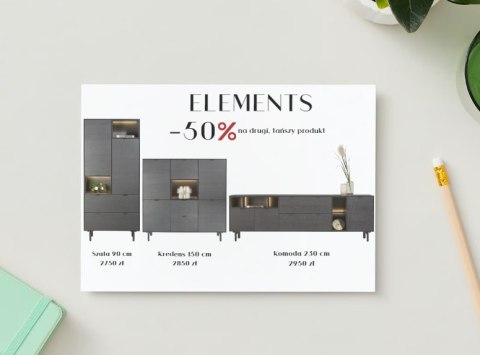 Szafa Xooon Elements Onyx Szafa Xooon Elements Onyx