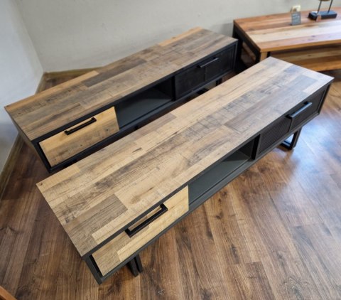 Szafka RTV 160 cm H&H Avalon/ Avalox driftwood defekt Szafka RTV 160 cm H&H Avalon/ Avalox driftwood defekt