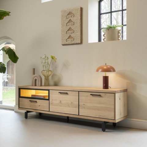 Szafka RTV Henders& Hazel Ridgefield 170 cm natural Szafka RTV Henders& Hazel Ridgefield 170 cm natural