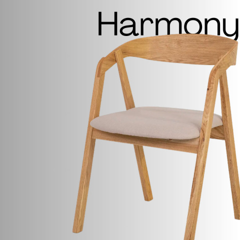 Krzesło dębowe Harmony Krzesło dębowe Harmony