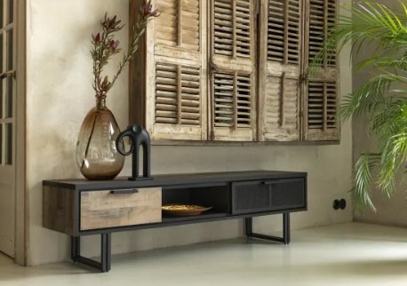 Szafka RTV 200 cm H&H Avalon/ Avalox driftwood Szafka RTV 200 cm H&H Avalon/ Avalox driftwood