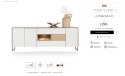 Komoda 240 cm Xooon Lindfield DEFEKT