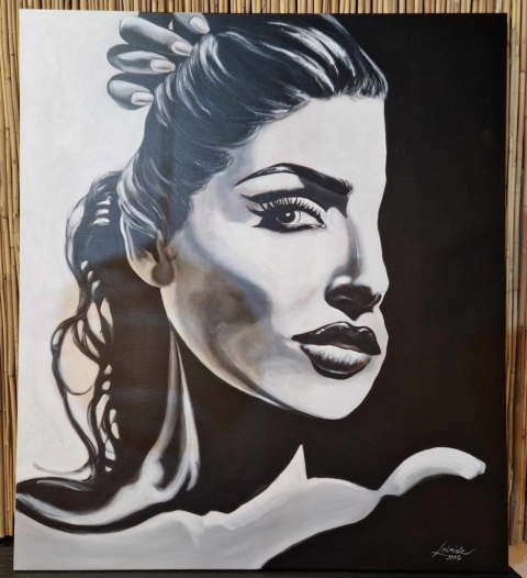 Ręcznie malowany obraz 110 x 90 cm Ręcznie malowany obraz 110 x 90 cm