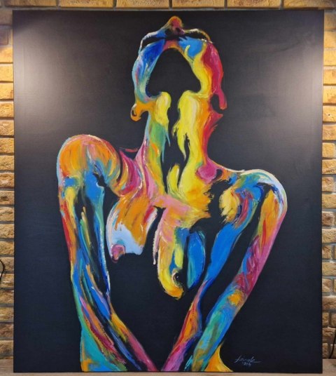 Ręcznie malowany obraz 140 x 120 cm Ręcznie malowany obraz 140 x 120 cm