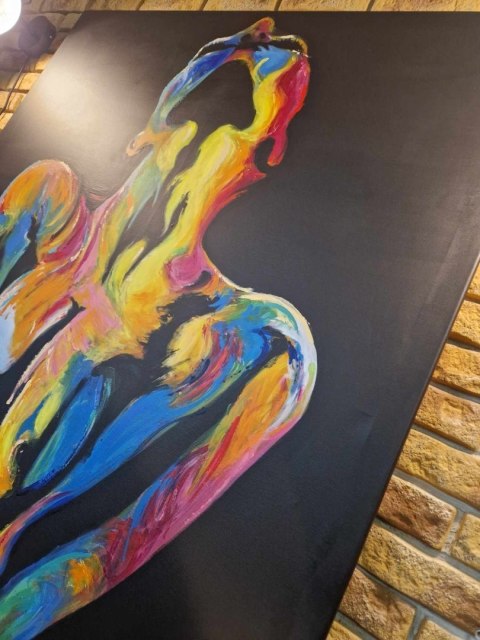 Ręcznie malowany obraz 140 x 120 cm Ręcznie malowany obraz 140 x 120 cm