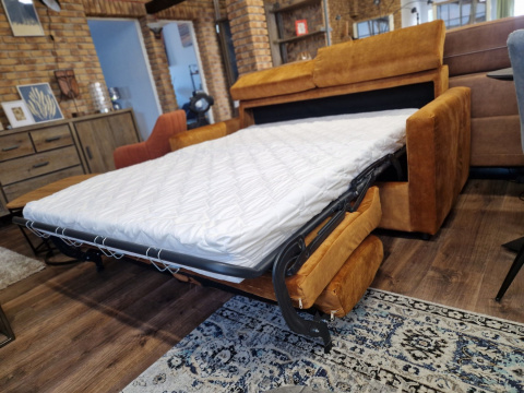 Sofa Henders& Hazel Veymont funkcja spania, stelaż 140 cm+ materac, dostępna od ręki Sofa Henders& Hazel Veymont funkcja spania, stelaż 140 cm+ materac, dostępna od ręki
