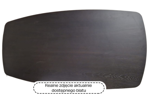 Stół Xooon Arvada 250 x 110 cm Oval lity dąb onyx Stół Xooon Arvada 250 x 110 cm Oval lity dąb onyx