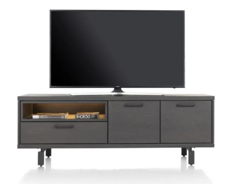 Szafka RTV Henders& Hazel Ridgefield 170 cm onyx Szafka RTV Henders& Hazel Ridgefield 170 cm onyx