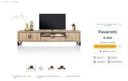 [R] Szafka RTV Henders& Hazel Pavarotti 240 cm