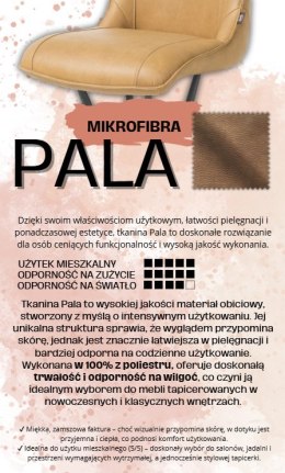 Krzesło Henders& Hazel Eden tkanina Pala zielona