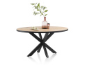 Stół Avalox 130 x 110 cm driftwood/vitage oak centralna noga