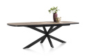 Stół H&H Avalox 190 + 60 x 110 cm centralna noga driftwood