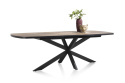 Stół H&H Avalox 190 + 60 x 110 cm centralna noga driftwood