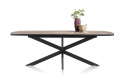 Stół H&H Avalox 190 + 60 x 110 cm centralna noga driftwood
