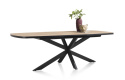 Stół H&H Avalox 190 + 60 x 110 cm centralna noga vintage oak
