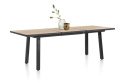 Stół H&H Avalox/ Avalon 190 + 50 x 98 cm vintage oak nogi X/V/4