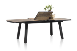 Stół rozkładany H&H Avalox/ Avalon 190 + 60 x 110 cm driftwood nogi V/X/4
