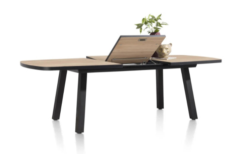 Stół rozkładany H&H Avalox/ Avalon 190 + 60 x 110 cm vintage oak nogi V/X/4 Stół rozkładany H&H Avalox/ Avalon 190 + 60 x 110 cm vintage oak nogi V/X/4