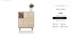 Wysoka komoda Helsinki Xooon 120 cm