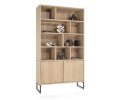 [na zamówienie] Bufet Castello Hender& Hazel 123 cm z 2 drzwiami i 9 wnękami (+ LED)