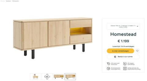 [na zamówienie] Komoda 190 cm Homestead Henders& Hazel