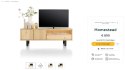 [na zamówienie] Szafka RTV Homestead 180 cm Henders& Hazel