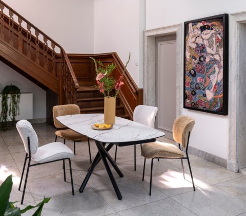 [na zamówienie] Krzesło Julia Henders& Hazel ochra