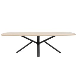 (K, od ręki) Stół Xooon Arvada 250 x 110 cm Oval lity dąb