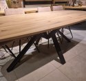 (K, od ręki) Stół Xooon Arvada 250 x 110 cm Oval lity dąb