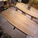 (K, od ręki) Stół Xooon Arvada 250 x 110 cm Oval lity dąb