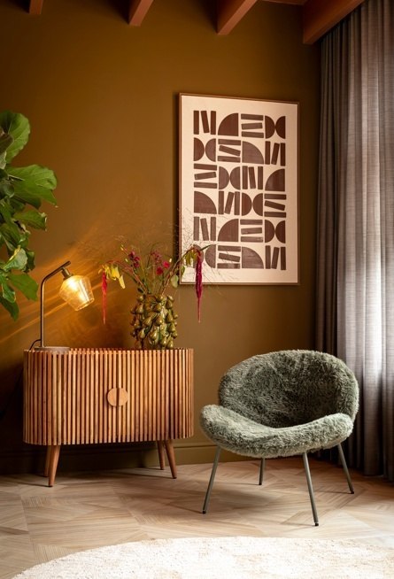 [na zamówienie] Lampa stołowa Amy 50 cm - Gold - Coco Maison