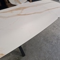 DEFEKT #2 Stół rozkładany Xooon Montello 200 + 2 x 50 cm x 100 cm ceramika na szkle hartowanym