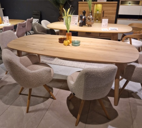 (K) Xooon Stół Jadalniany ODDA Dąb Lity Naturalny 230 x 110 cm (K) Xooon Stół Jadalniany ODDA Dąb Lity Naturalny 230 x 110 cm