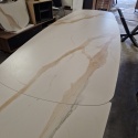 DEFEKT #3 Stół rozkładany Xooon Montello 200 + 2 x 50 cm x 100 cm ceramika na szkle hartowanym
