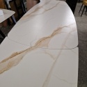 DEFEKT #3 Stół rozkładany Xooon Montello 200 + 2 x 50 cm x 100 cm ceramika na szkle hartowanym