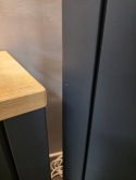 Wysoka komoda H&H Jardin antracyt