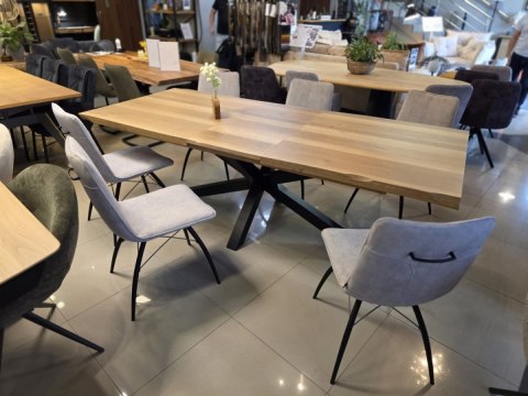 Zestaw stół H&H Metalox 190+ 50 x 100 cm + komplet krzeseł Zestaw stół H&H Metalox 190+ 50 x 100 cm + komplet krzeseł